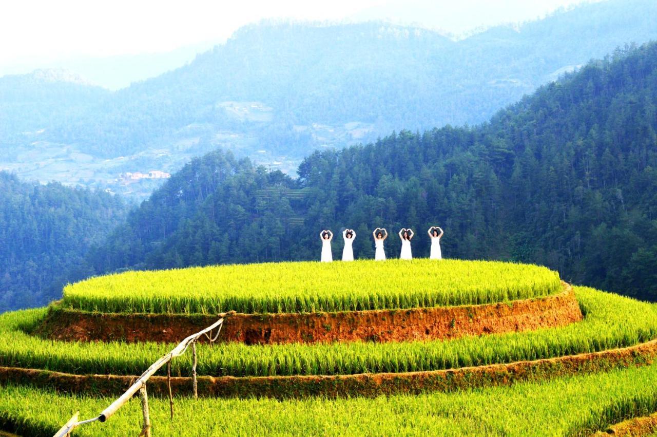 Mu Cang Chai Homestay & Trekking Esterno foto