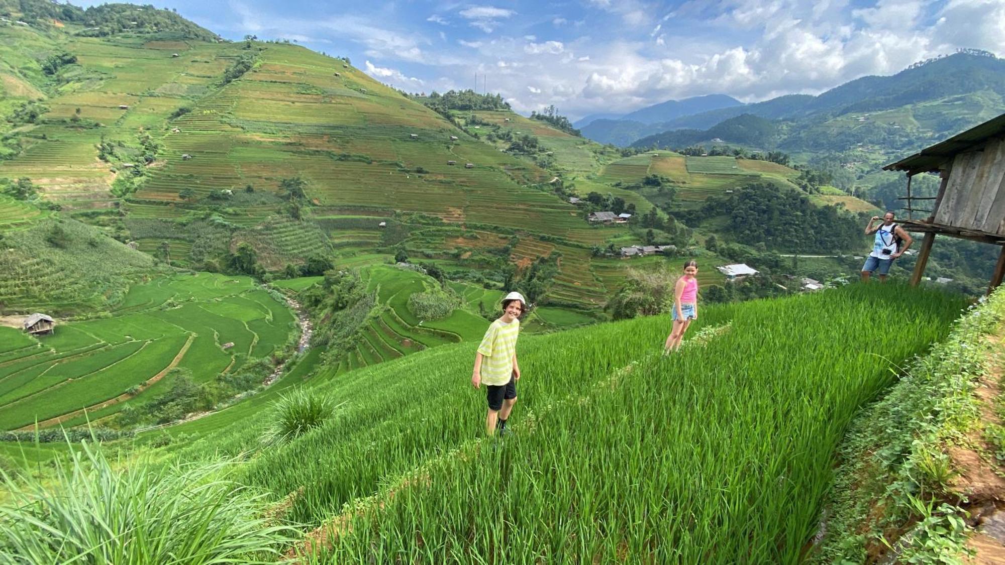 Mu Cang Chai Homestay & Trekking Esterno foto